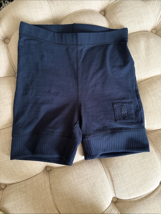 FP Movement by Free People Pants - FP Movement by Free People Navy Ribbed Hem Bike Shorts